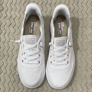 Skechers Women's white Slip-Ons